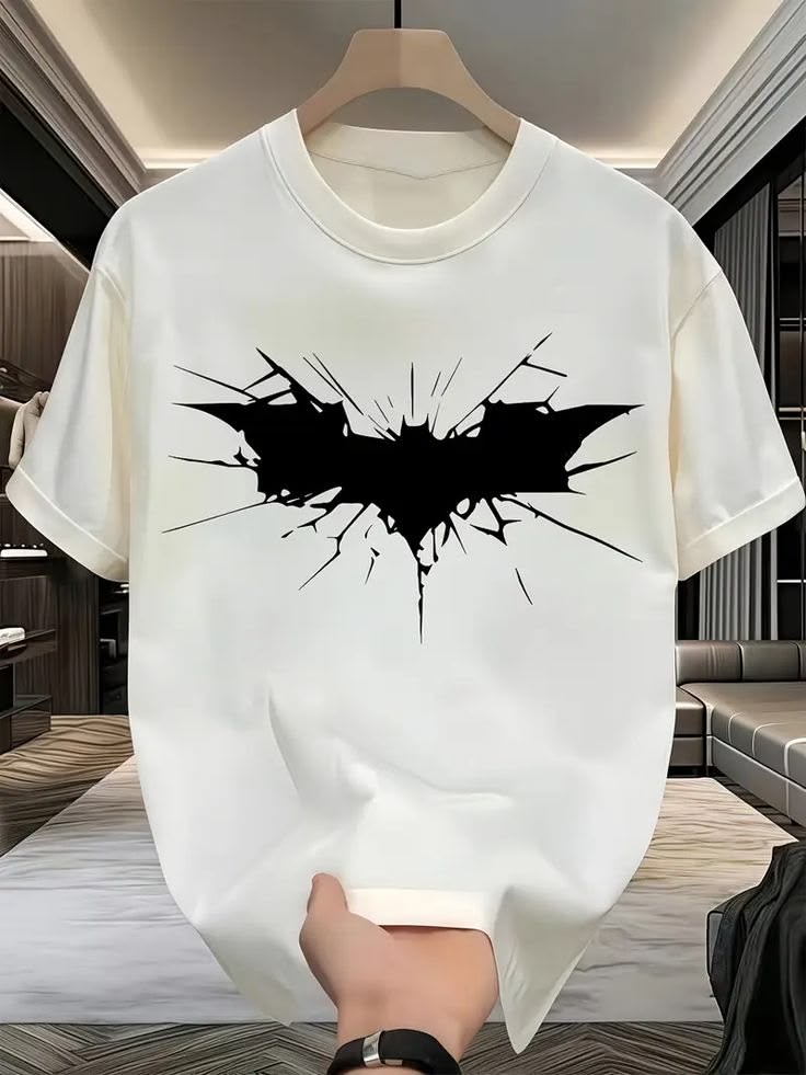 Batman Printed Oversized Tee